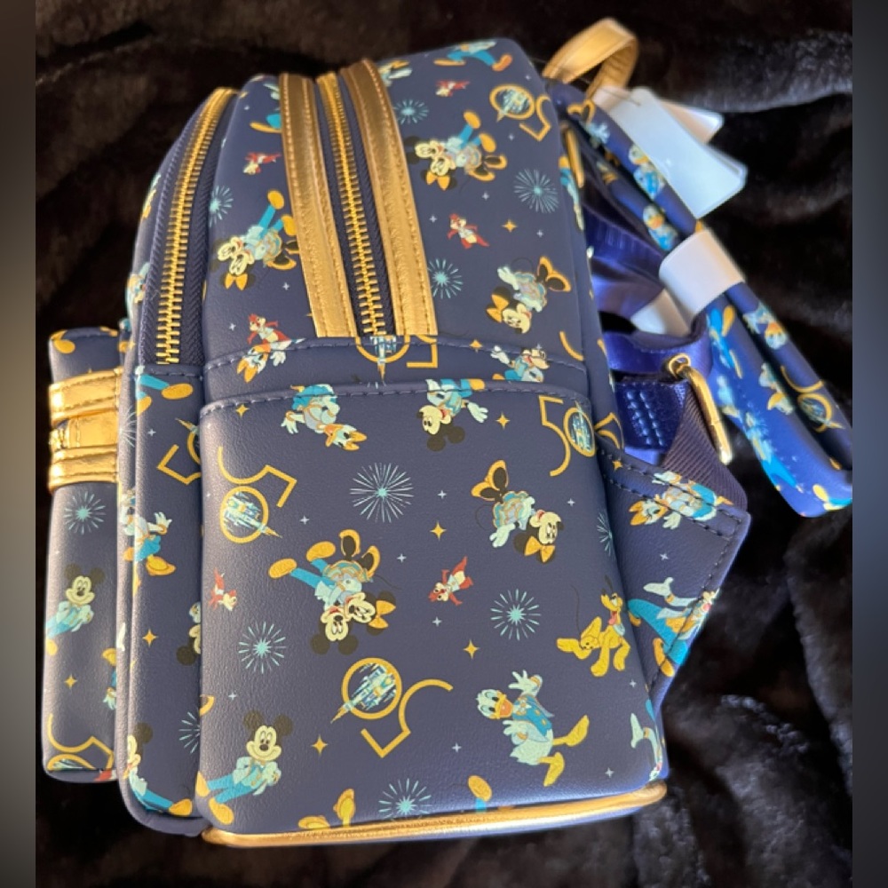 Disney 50th Anniversary Mickey and Friends Loungefly - Picture 3 of 4